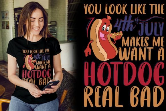 4th of July Hot Dog Real Bad T-Shirt Review