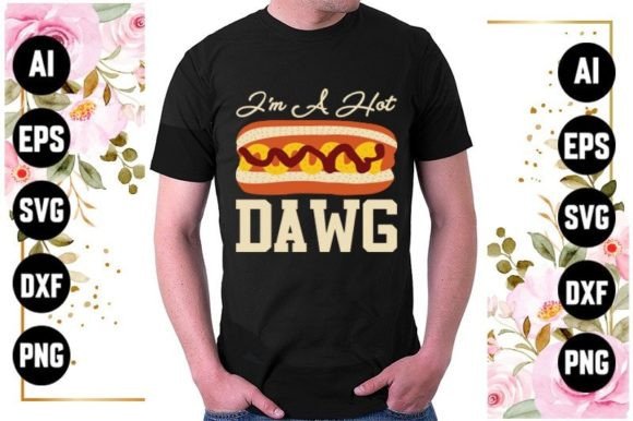 Best Trendy Funny Hot Dog T-Shirt Design: Graphics & Print Templates Review