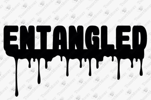 Entangled Funny Relationship Status Graphics for T-Shirt Designs