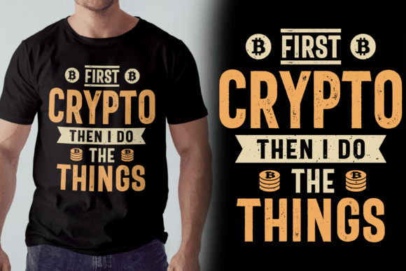 Funny Crypto T-shirt Design Graphics and T-Shirt Designs
