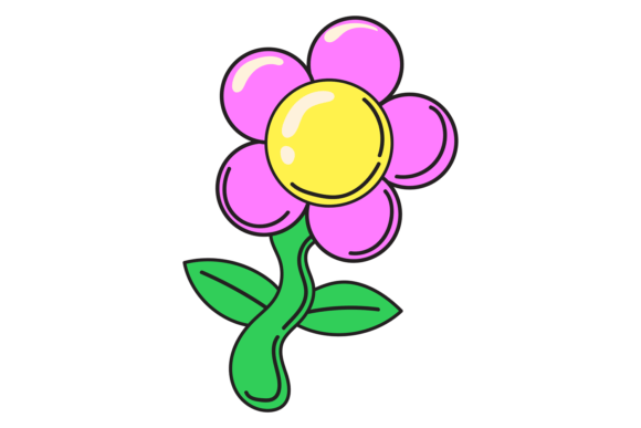 Funny Flower Drawing: A Graphics & Illustrations Review