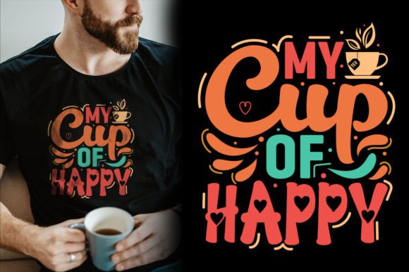 Funny Typography Tea Lover Shirt Graphics and T-Shirt Designs Review