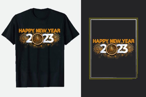 Happy New Year 23 Party - Funny T-Shirt