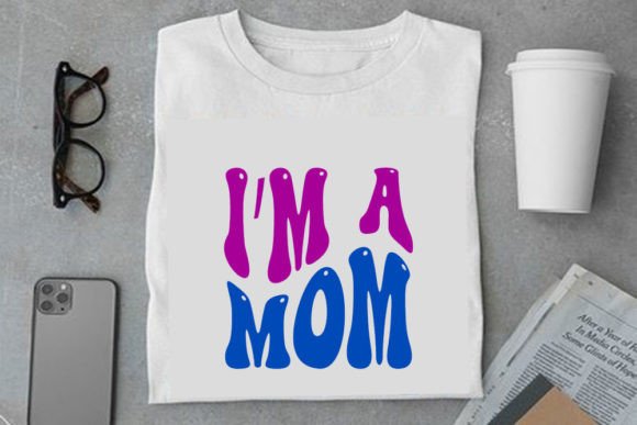 Retro Funny Mom Design, I'm a Mom: Graphics & T-Shirt Designs Review