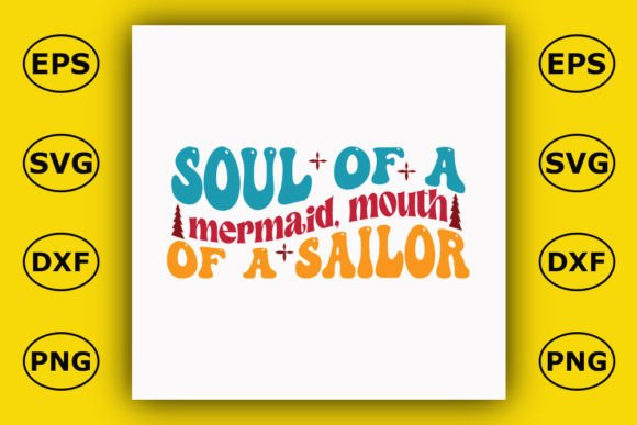 Retro Funny T-shirt Design, Soul of a Me: Graphics for Bold T-Shirt Designs