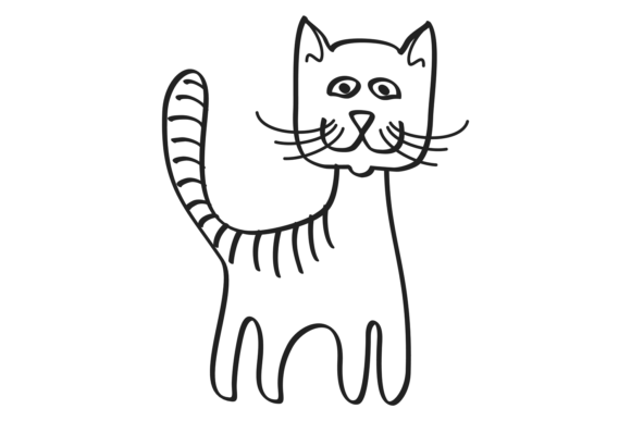 Smiling Cat Doodle: A Fresh Graphics & Illustrations Review