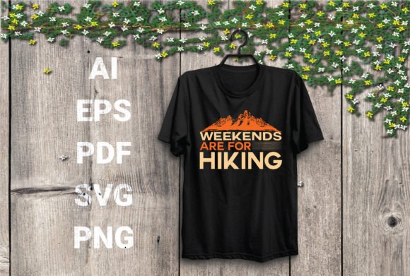 Weekends Are for Hiking SVG T-shirt Graphics Review